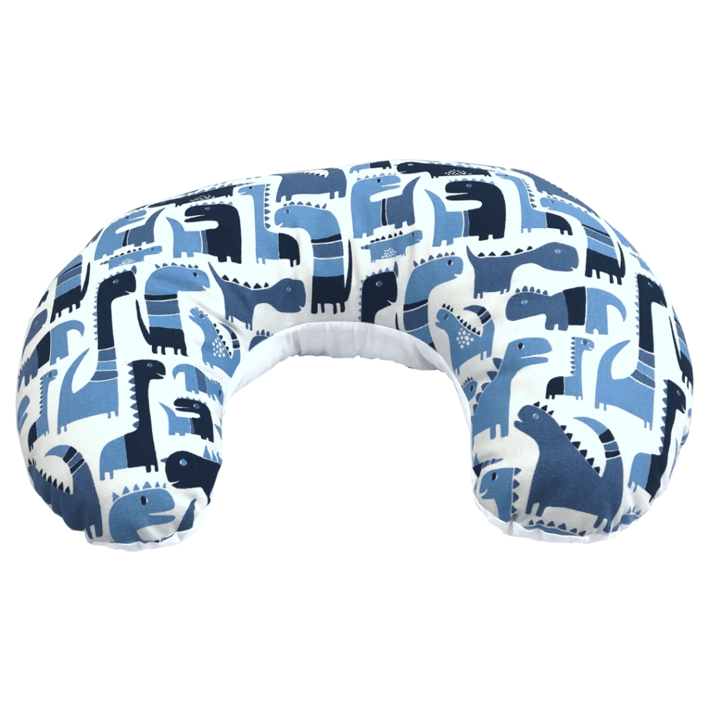 Ergonomic Dinosaur Pattern Nursing Pillow, #1pcs034fp