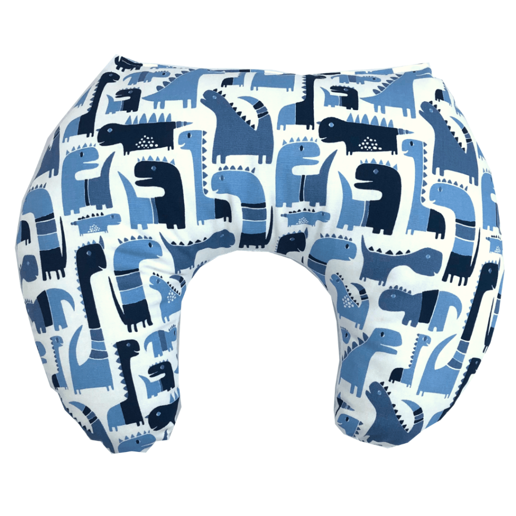 Ergonomic Dinosaur Pattern Nursing Pillow, #1pcs034fp