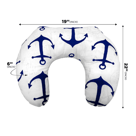 Nautical clearance boppy cover