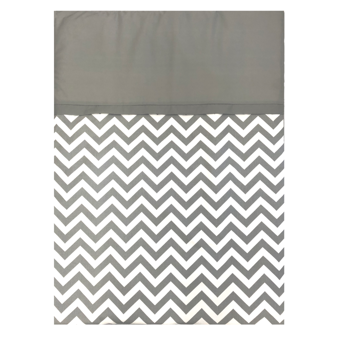 Grey chevron 2025 baby bedding